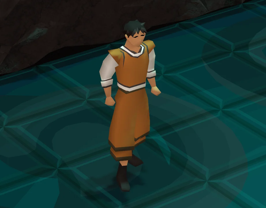 My Old School RuneScape ironman character